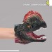 NEWBEGIN Tyrannosaurus Double Crown Dinosaur Hand Puppet Soft Rubber Realistic Spines Dragon Dinosaur Toy Kids Adult,2 Pack B07GP2S3Q4